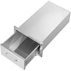 image:imageVEVOR Outdoor Kitchen Drawers 13 W x 205 H x 21 D Flush Mount Double BBQ Access Drawers with Stainless Steel Handle BBQ Island for Outdoor Kitchens or Patio Grill Station14W x 85H x 23D Inch