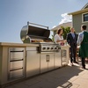 image:imageVEVOR Outdoor Kitchen Drawers 13 W x 205 H x 21 D Flush Mount Double BBQ Access Drawers with Stainless Steel Handle BBQ Island for Outdoor Kitchens or Patio Grill Station147W x 254H x 187D Inch