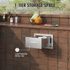 image:imageVEVOR Outdoor Kitchen Drawers 13 W x 205 H x 21 D Flush Mount Double BBQ Access Drawers with Stainless Steel Handle BBQ Island for Outdoor Kitchens or Patio Grill Station14W x 85H x 23D Inch