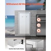 image:imageVEVOR Outdoor Kitchen Drawers 13 W x 205 H x 21 D Flush Mount Double BBQ Access Drawers with Stainless Steel Handle BBQ Island for Outdoor Kitchens or Patio Grill Station1969 W x 1358 L x 2579 H