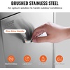 image:imageVEVOR Outdoor Kitchen Drawers 13 W x 205 H x 21 D Flush Mount Double BBQ Access Drawers with Stainless Steel Handle BBQ Island for Outdoor Kitchens or Patio Grill StationBinGas 16W x 22H x 16 D Inch