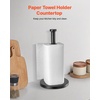 image:imageVEVOR Paper Towel Holder Under Cabinet Stainless Steel Paper Towel Holders Self Adhesive or Drilling Papers Towels Holder Wall Mount for Kitchen Bathroom PantryCountertop
