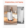 image:imageVEVOR Paper Towel Holder Under Cabinet Stainless Steel Paper Towel Holders Self Adhesive or Drilling Papers Towels Holder Wall Mount for Kitchen Bathroom PantryCountertop