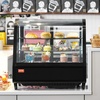 image:imageVEVOR Refrigerated Display Case 42 CuFt115L Countertop Pastry Display Case 2Tier Commercial Display Refrigerator with LED Lighting TURBO Cooling FrostFree AirCooling for Bakery35 CuFt