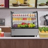 image:imageVEVOR Refrigerated Display Case 42 CuFt115L Countertop Pastry Display Case 2Tier Commercial Display Refrigerator with LED Lighting TURBO Cooling FrostFree AirCooling for Bakery42 CuFt
