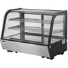 image:imageVEVOR Refrigerated Display Case 42 CuFt115L Countertop Pastry Display Case 2Tier Commercial Display Refrigerator with LED Lighting TURBO Cooling FrostFree AirCooling for Bakery5 CuFt