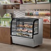 image:imageVEVOR Refrigerated Display Case 42 CuFt115L Countertop Pastry Display Case 2Tier Commercial Display Refrigerator with LED Lighting TURBO Cooling FrostFree AirCooling for Bakery18 CuFt