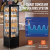 image:imageVEVOR Refrigerated Display Case 42 CuFt115L Countertop Pastry Display Case 2Tier Commercial Display Refrigerator with LED Lighting TURBO Cooling FrostFree AirCooling for Bakery98 CuFt
