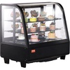 image:imageVEVOR Refrigerated Display Case 42 CuFt115L Countertop Pastry Display Case 2Tier Commercial Display Refrigerator with LED Lighting TURBO Cooling FrostFree AirCooling for Bakery35 CuFt