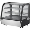 image:imageVEVOR Refrigerated Display Case 42 CuFt115L Countertop Pastry Display Case 2Tier Commercial Display Refrigerator with LED Lighting TURBO Cooling FrostFree AirCooling for Bakery42 CuFt