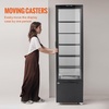 image:imageVEVOR Refrigerated Display Case 42 CuFt115L Countertop Pastry Display Case 2Tier Commercial Display Refrigerator with LED Lighting TURBO Cooling FrostFree AirCooling for Bakery98 CuFt