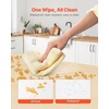 image:imageVEVOR Shelf Liner Drawer Liner for Kitchen Cabinet NonAdhesive NonSlip Waterproof Washable Shelf Paper Easy to Cut Durable EVA Cabinet Mat for Dresser Pantry Shelve BathroomClear12in x 23 FTClear