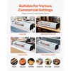 image:imageVEVOR Sushi Display Case Refrigerator 29 Cuft Commercial Sushi Case 5Pan Countertop Showcase with Curved Glass LED Lighting and Digital Temperature Control for SushiBar Restaurant Store5945in 6 Pan