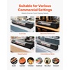 image:imageVEVOR Sushi Display Case Refrigerator 29 Cuft Commercial Sushi Case 5Pan Countertop Showcase with Curved Glass LED Lighting and Digital Temperature Control for SushiBar Restaurant Store7028in 5 Pan
