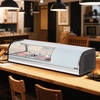 image:imageVEVOR Sushi Display Case Refrigerator 29 Cuft Commercial Sushi Case 5Pan Countertop Showcase with Curved Glass LED Lighting and Digital Temperature Control for SushiBar Restaurant Store4567in 4 Pan