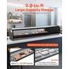 image:imageVEVOR Sushi Display Case Refrigerator 29 Cuft Commercial Sushi Case 5Pan Countertop Showcase with Curved Glass LED Lighting and Digital Temperature Control for SushiBar Restaurant Store7028in 5 Pan