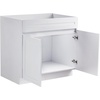 image:imageVEVOR White Shaker Base Cabinet with Drawer 18Inch Unassembled Drawer Base Cabinet 18 W x 24 D x 345 H Ready to Assemble Cabinet with SoftClose Door and Adjustable Shelf for Home Office36W Sink Base Cabinet