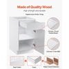 image:imageVEVOR White Shaker Base Cabinet with Drawer 18Inch Unassembled Drawer Base Cabinet 18 W x 24 D x 345 H Ready to Assemble Cabinet with SoftClose Door and Adjustable Shelf for Home Office18W Base Cabinet