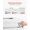 image:imageVEVOR White Shaker Base Cabinet with Drawer 18Inch Unassembled Drawer Base Cabinet 18 W x 24 D x 345 H Ready to Assemble Cabinet with SoftClose Door and Adjustable Shelf for Home Office24W Base Cabinet