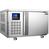 image:imageVEVOR 80 L Blast Chiller 3 Trays Commercial Flash Freezers lt3168Fgt 4 Modes Chest Shock Frozen 304 Stainless Steel Flash Freezer 360 Defrost Blast Chiller with Casters for Seafood Ice Cream80L