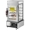 image:imageVEVOR Commercial Food Warmer Display 5Tier Food Steamer Bun Warmer Machine 86230 Temperature Control Stainless Steel Steamed Buns Warmer with LED Steam Heating for Steamed Buns Siomai CornBun Warmer