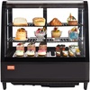 image:imageVEVOR Refrigerated Display Case 42 CuFt115L Countertop Pastry Display Case 2Tier Commercial Display Refrigerator with LED Lighting TURBO Cooling FrostFree AirCooling for Bakery35 CuFt
