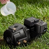 image:imageVEVOR 1 HP Shallow Well Jet Pump AC 115230 Volt 1400 GPH Dual Voltage Cast Iron Well Jet Pump with 164 ft Max Head Lift Automatic Pressure Switch for Garden Irrigation Lawn Sprinkler System1 HP