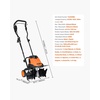 image:imageVEVOR 10 Amp Electric Tiller 14 Tilling Width 394 Tilling Depth Corded Electric TillerCultivator Steel Mn Tines Rototiller for Garden Lawn Soil Digging12 Amp  18 width