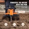 image:imageVEVOR 10 Amp Electric Tiller 14 Tilling Width 394 Tilling Depth Corded Electric TillerCultivator Steel Mn Tines Rototiller for Garden Lawn Soil Digging10 Amp  14 width