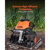 image:imageVEVOR 10 Amp Electric Tiller 14 Tilling Width 394 Tilling Depth Corded Electric TillerCultivator Steel Mn Tines Rototiller for Garden Lawn Soil Digging12 Amp  18 width
