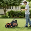 image:imageVEVOR 2in1 Electric Dethatcher and Scarifier 16Inch 15 Amp Corded Lawn Dethatcher with 145Gallon Thatch Collection Bag 5Position Depth Adjustment Walk Behind Machine for Garden Yard Grass13 inch
