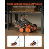 image:imageVEVOR 2in1 Electric Dethatcher and Scarifier 16Inch 15 Amp Corded Lawn Dethatcher with 145Gallon Thatch Collection Bag 5Position Depth Adjustment Walk Behind Machine for Garden Yard Grass16 inch