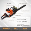 image:imageVEVOR 33CC 5in1 MultiFunctional Trimming Tools Gas Hedge Trimmer Weed Eater String Trimmer Brush Cutter Edger Pole Saw Chainsaw Pruner with Extension Pole26 cc