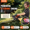 image:imageVEVOR 33CC 5in1 MultiFunctional Trimming Tools Gas Hedge Trimmer Weed Eater String Trimmer Brush Cutter Edger Pole Saw Chainsaw Pruner with Extension Pole26 cc