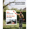 image:imageVEVOR 33CC 5in1 MultiFunctional Trimming Tools Gas Hedge Trimmer Weed Eater String Trimmer Brush Cutter Edger Pole Saw Chainsaw Pruner with Extension Pole26 cc1