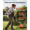 image:imageVEVOR 33CC 5in1 MultiFunctional Trimming Tools Gas Hedge Trimmer Weed Eater String Trimmer Brush Cutter Edger Pole Saw Chainsaw Pruner with Extension Pole26 cc1