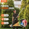 image:imageVEVOR 33CC 5in1 MultiFunctional Trimming Tools Gas Hedge Trimmer Weed Eater String Trimmer Brush Cutter Edger Pole Saw Chainsaw Pruner with Extension Pole26cc1