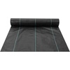 image:imageVEVOR 3x100FT 32oz Weed Barrier Fabric Heavy Duty Landscape Fabric Weed Blocker Fabric Garden Weed Mat Lawn Fabric Weed Control Fabric Driveway Fabric Ground Cover Woven Landscape Cloth Black3FT300FT32OZ