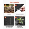 image:imageVEVOR 3x100FT 32oz Weed Barrier Fabric Heavy Duty Landscape Fabric Weed Blocker Fabric Garden Weed Mat Lawn Fabric Weed Control Fabric Driveway Fabric Ground Cover Woven Landscape Cloth Black4FT50FT2Packs32oz