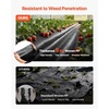 image:imageVEVOR 3x100FT 32oz Weed Barrier Fabric Heavy Duty Landscape Fabric Weed Blocker Fabric Garden Weed Mat Lawn Fabric Weed Control Fabric Driveway Fabric Ground Cover Woven Landscape Cloth Black3FT100FT5oz