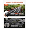 image:imageVEVOR 3x100FT 32oz Weed Barrier Fabric Heavy Duty Landscape Fabric Weed Blocker Fabric Garden Weed Mat Lawn Fabric Weed Control Fabric Driveway Fabric Ground Cover Woven Landscape Cloth Black13FT115FT35oz