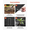 image:imageVEVOR 3x100FT 32oz Weed Barrier Fabric Heavy Duty Landscape Fabric Weed Blocker Fabric Garden Weed Mat Lawn Fabric Weed Control Fabric Driveway Fabric Ground Cover Woven Landscape Cloth Black6FT250FT5oz