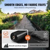 image:imageVEVOR 3x100FT 32oz Weed Barrier Fabric Heavy Duty Landscape Fabric Weed Blocker Fabric Garden Weed Mat Lawn Fabric Weed Control Fabric Driveway Fabric Ground Cover Woven Landscape Cloth Black3FT300FT32OZ