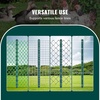 image:imageVEVOR 4 Feet UChannel Metal Fence Post 10 Pack with 20 Zip Ties amp 20 Clips Sturdy Steel Stakes for Garden Yard Lawn Farms and Outdoor Wire Fencing Green3 Feet 10 Pack