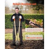 image:imageVEVOR 575 Post Hole Digger Heavy Duty Post Hole Digger with Wood Measurement Handle Manual Hole Digger with Metal Blade Post Hole Digger Tool for Digging Cultivating Yard Work Gardening OutdoorsHardwood