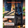 image:imageVEVOR 575 Post Hole Digger Heavy Duty Post Hole Digger with Wood Measurement Handle Manual Hole Digger with Metal Blade Post Hole Digger Tool for Digging Cultivating Yard Work Gardening OutdoorsFiberglass