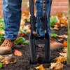 image:imageVEVOR 575 Post Hole Digger Heavy Duty Post Hole Digger with Wood Measurement Handle Manual Hole Digger with Metal Blade Post Hole Digger Tool for Digging Cultivating Yard Work Gardening OutdoorsFiberglass