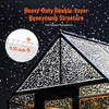 image:imageVEVOR 6 Pack Polycarbonate Greenhouse Panels 396 x 198 x 0157Roof Panels Sheets Waterproof UV Protected Corrugated Plastic Roofing Impact Resistance Clear Roofing Sheets for GreenhouseGarden5PCS  4FT  2FT  032IN