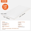 image:imageVEVOR 6 Pack Polycarbonate Greenhouse Panels 396 x 198 x 0157Roof Panels Sheets Waterproof UV Protected Corrugated Plastic Roofing Impact Resistance Clear Roofing Sheets for GreenhouseGarden12PCS  4FT  2FT  024IN