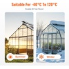 image:imageVEVOR 6 Pack Polycarbonate Greenhouse Panels 396 x 198 x 0157Roof Panels Sheets Waterproof UV Protected Corrugated Plastic Roofing Impact Resistance Clear Roofing Sheets for GreenhouseGarden5PCS  4FT  2FT  032IN